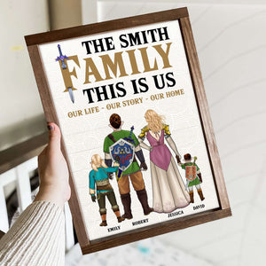Personalized Gifts For Family Canvas Print 03acqn020724hg-Homacus