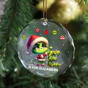 Personalized Christmas Gifts For Kids Crystal Ornament 01KAMH190924-Homacus