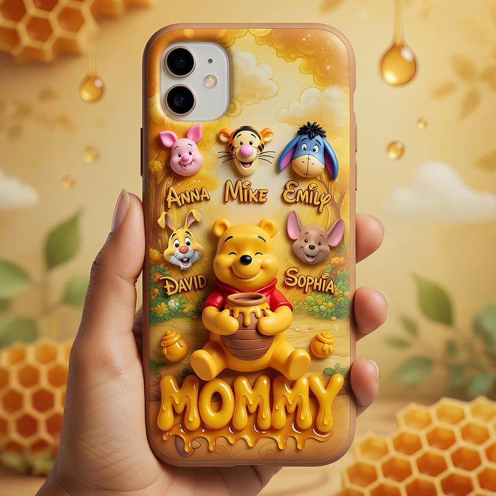 Honey Bear Phone Case - Personalized Gifts For Mother 03tydt110426-Homacus
