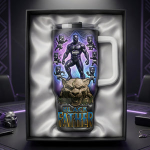The Best Warrior Dad And Kids Tumbler - Personalized Gifts For Dads 03hulu040526-Homacus