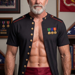 Evening Dress Uniform 3D Shirt - Personalized Gifts 03hutn140726-Homacus