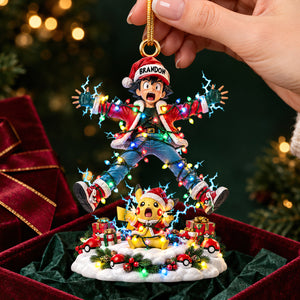Lightning Rod Acrylic Ornament - Personalized Christmas Gifts 04ohdt131026