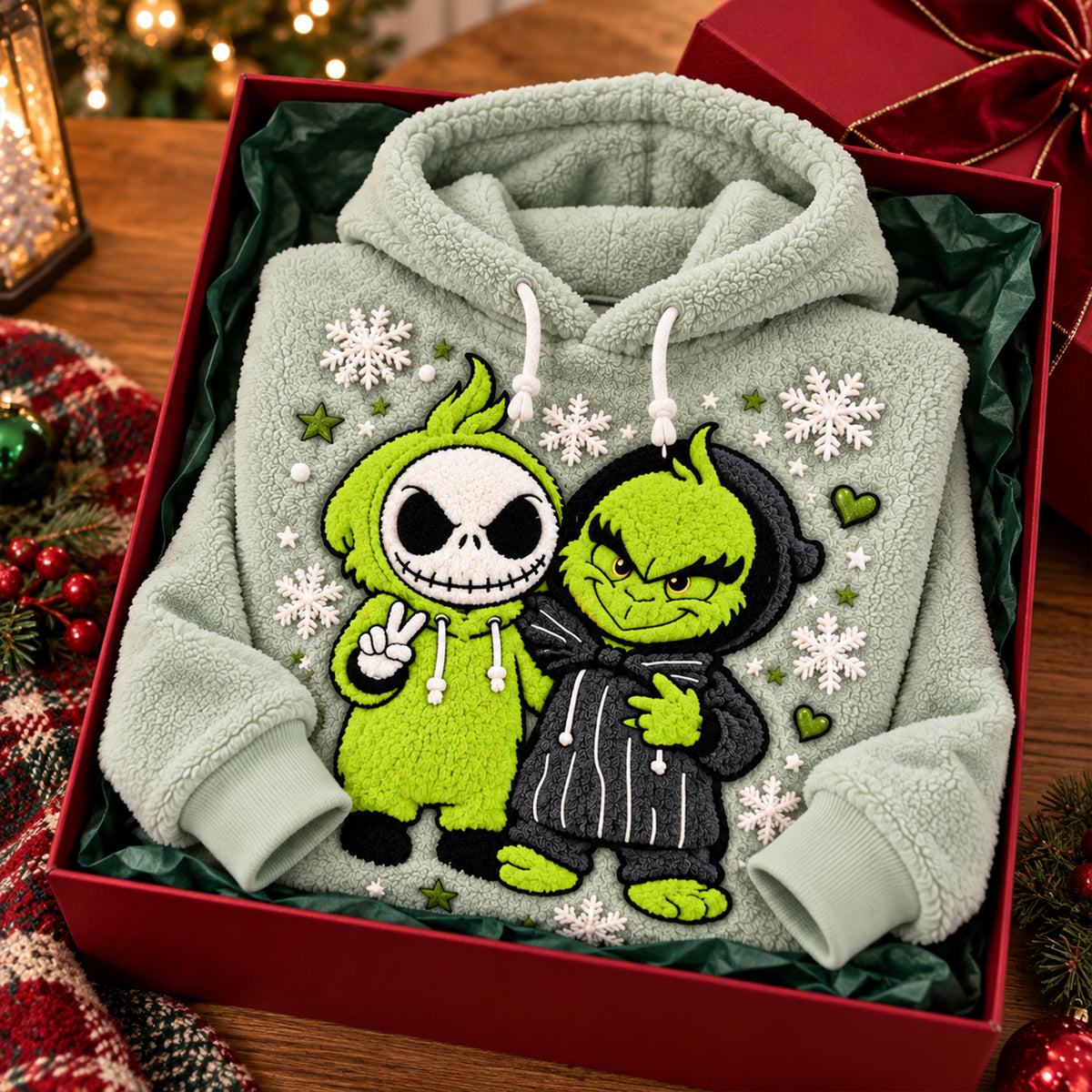 Spooky Mischievous Duo Hoodie – Personalized Gift 04NALU211026-Homacus