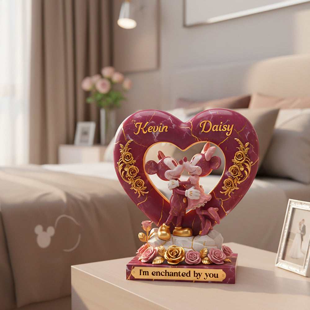 I'm Enchanted By You Acrylic Plaque - Personalized Gifts For Couples 02OHTA081225-Homacus