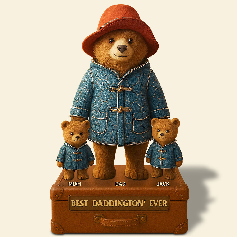 Best Dad Ever Acrylic Plaque Personalized Gifts For Dad 01TGDT020525-Homacus