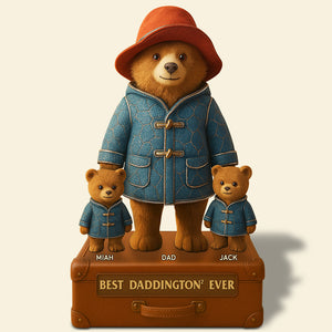 Best Dad Ever Acrylic Plaque Personalized Gifts For Dad 01TGDT020525-Homacus