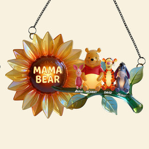 Home Is Where Mom Is Suncatcher - Personalized Gifts For Mom 03NADT230426-Homacus