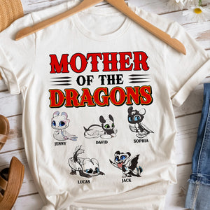 Cartoon Characters Personalized Gifts For Mom Shirt 01katn250225-Homacus