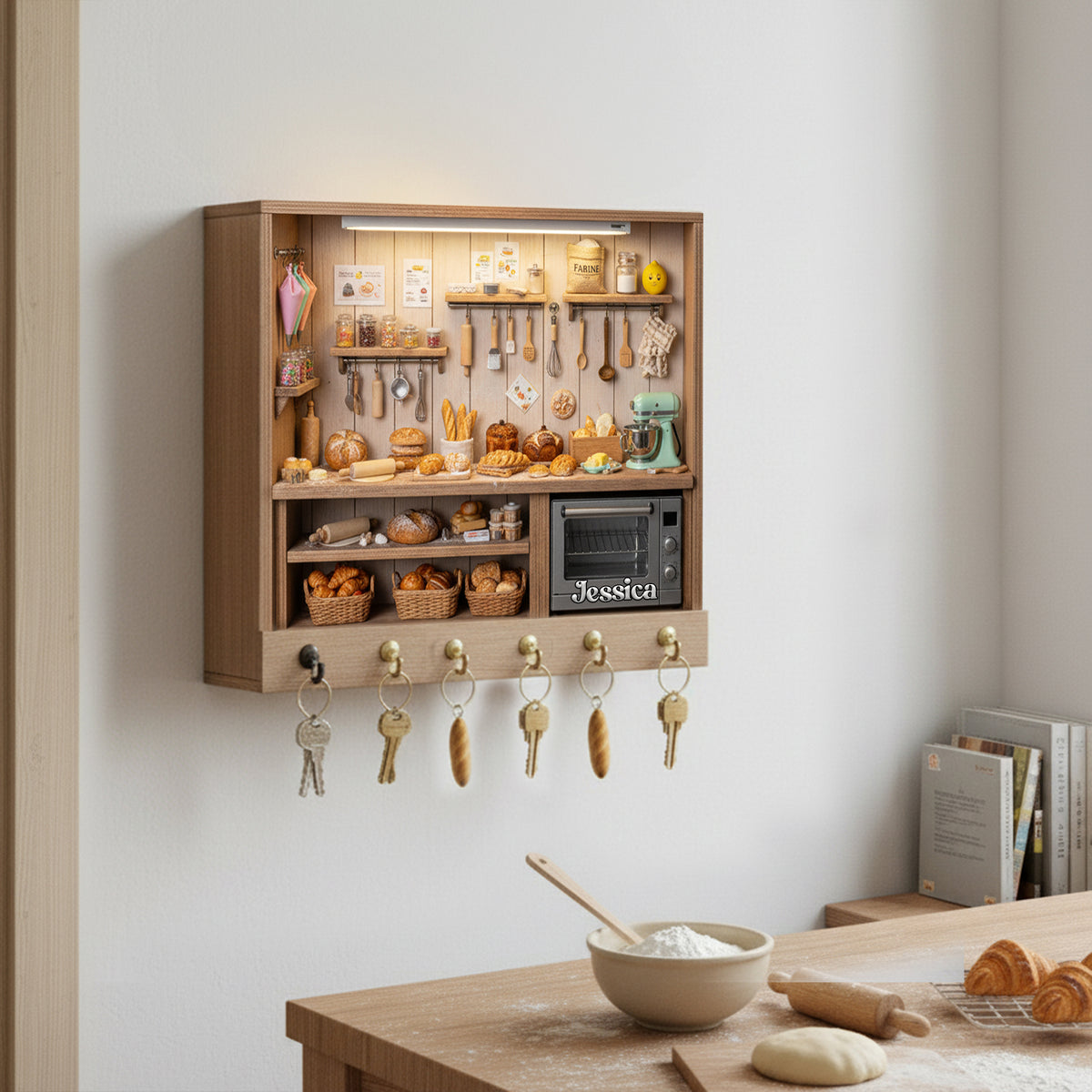 Bakery Acrylic Key Hanger - Personalized Gifts For Bakers 07hylu101225-Homacus