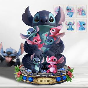 Dad Of Little Aliens Acrylic Plaque - Personalized Gift For Dad 01OHLU220525-Homacus