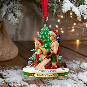 Couple Perfect Fit Ornament - Personalized Gifts For Couple 03ohlu011125-Homacus