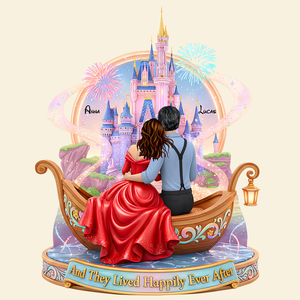 Happily Ever After Acrylic Light Box - Personalized Gifts For Couple 03hutn131225-Homacus