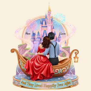 Happily Ever After Acrylic Light Box - Personalized Gifts For Couple 03hutn131225-Homacus