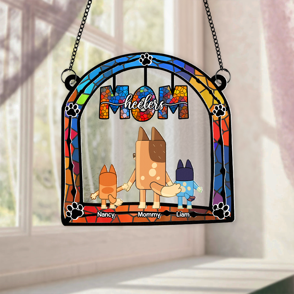 Personalized Gifts For Mom Window Hanging Suncatcher Ornament 03ohpu140225-Homacus