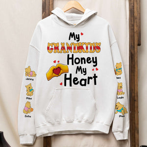 Personalized Gifts For Grandma Shirt Little Bear Kids 01OHMH120325-Homacus