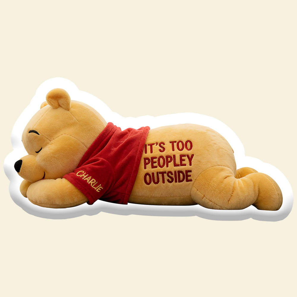 Cute Lazy Pillow, Personalized Gifts For Anti-Social 04qhdt151125-Homacus