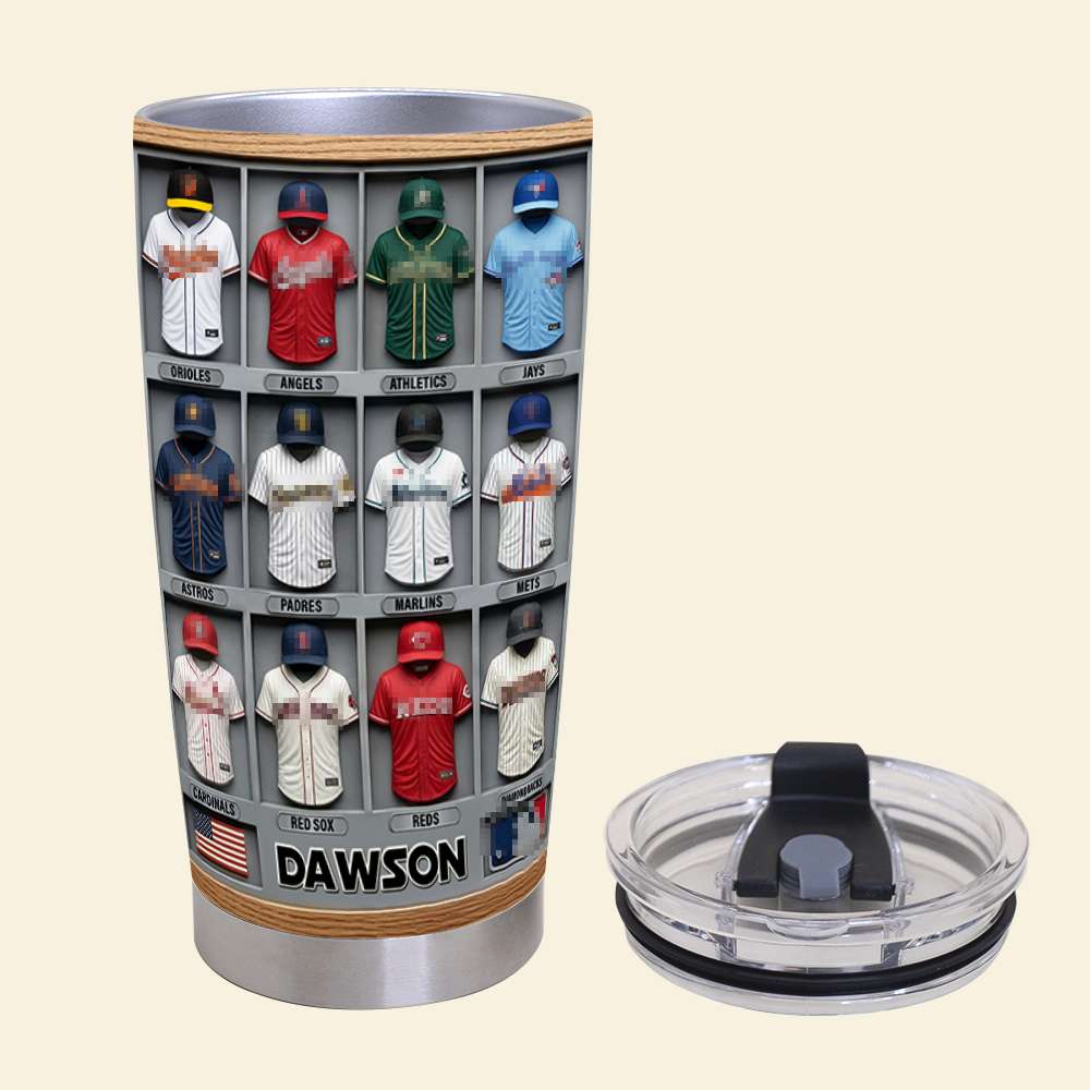 Sport Teams Uniform 20oz Tumbler - Personalized Gifts For Sport Lover Tumbler 03HUDT200326-Homacus