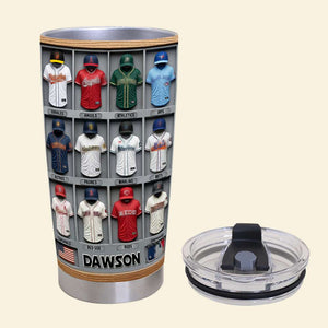Sport Teams Uniform 20oz Tumbler - Personalized Gifts For Sport Lover Tumbler 03HUDT200326-Homacus