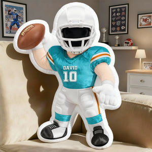 Sport Player Custom Shape Pillow - Personalized Gifts 03hulu121225-Homacus