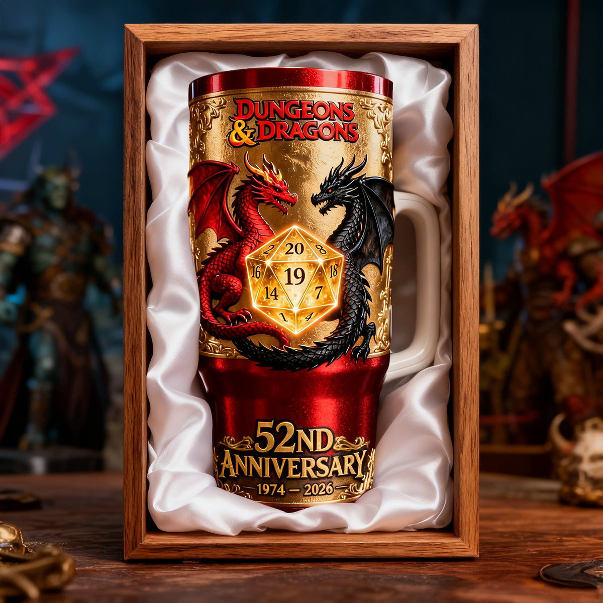 52nd Anniversary 40oz Tumbler Unique Gifts 06KILU250226-Homacus