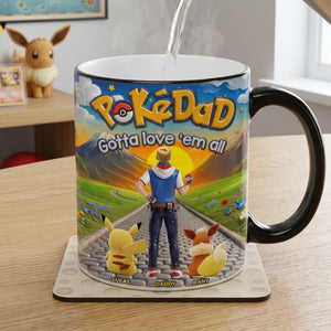 Legendary Dad Journey Magic Coffee Mug - Personalized Gifts For Dad 05OHTN010526-Homacus