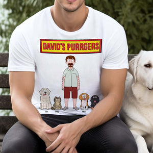 Dog And Cat Dad Shirt Personalized Gifts For Pet Lovers 05qhtn010425hg-Homacus