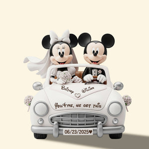 Couple Wedding Acrylic Plaque - Personalized Gifts For Couple 04TODT240625-Homacus