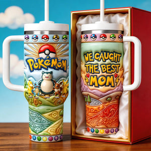 Lovely Magical Mom 40oz Tumbler With Handle - Personalized Gifts For Moms 02QHQN030426-Homacus