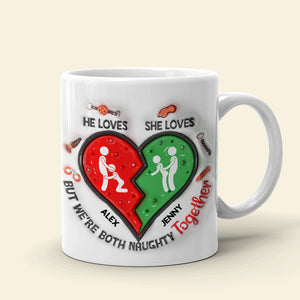 Personalized Gifts For Couple Coffee Mug Funny Couple 02OHMH121224-Homacus