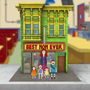 Personalized Gifts For Mom Plaque Best Mom Ever 011naqn090425hg-Homacus