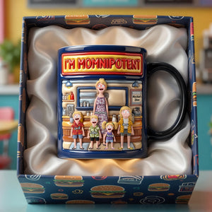 I'm Momnipotent Magic Mug - Personalized Gifts For Mom 02TGLU240426-Homacus