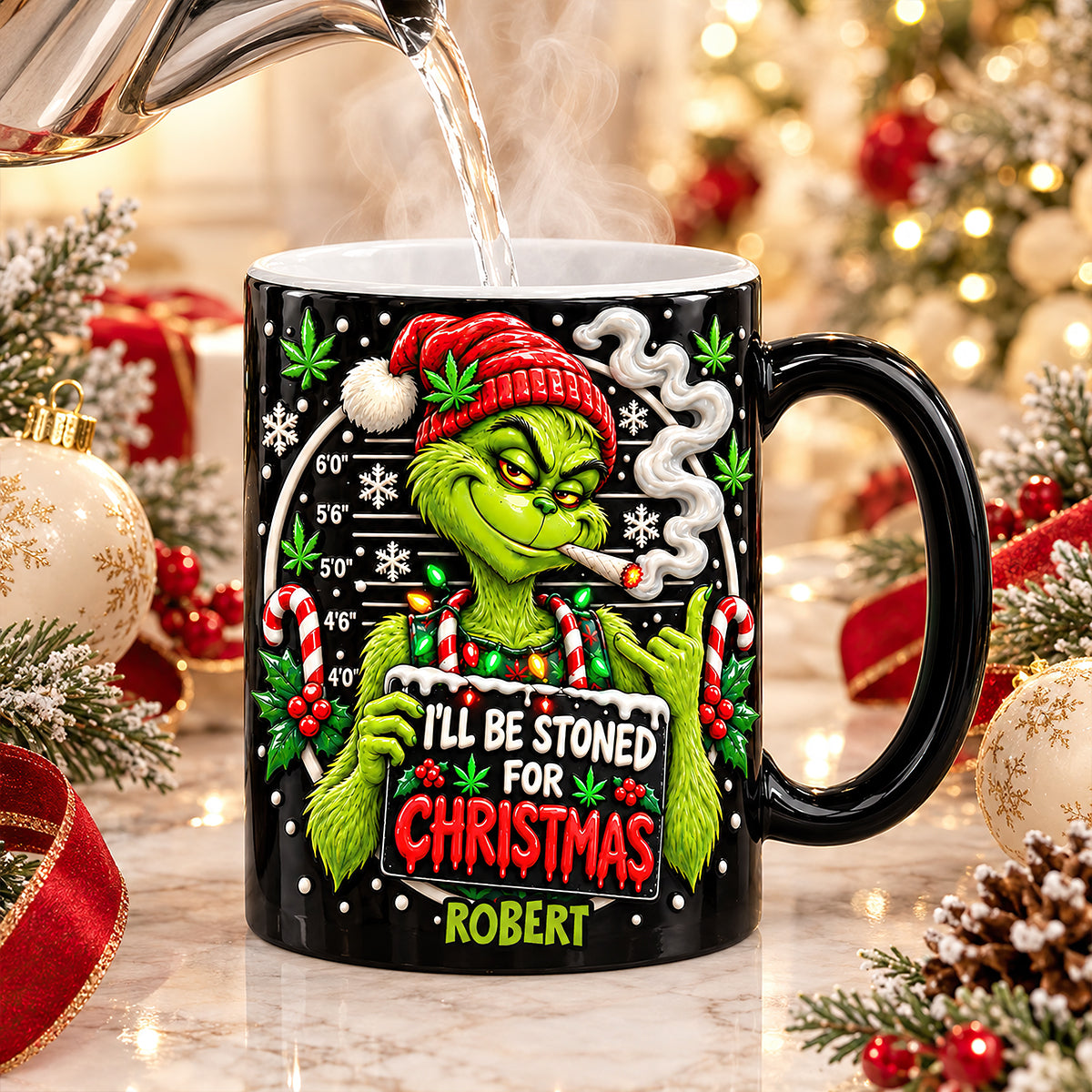 I'll Be Stoned For Christmas Magic Mug - Personalized Christmas Gifts For Stoner 07todt171026