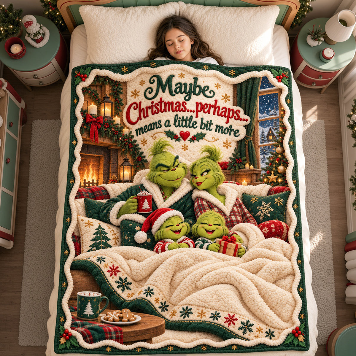 Playful Family Blanket - Personalized Christmas Gifts For Family 03ttta091026-Homacus