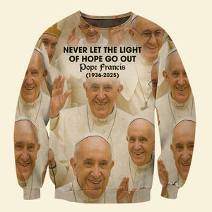 Never Let The Light Of Hope Go Out Shirt - Gift For Christian 01NAQN230425-Homacus