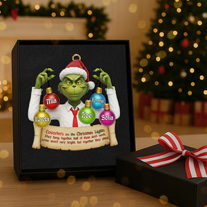 Personalized Gift For Christmas, Coworker Acrylic Ornament 04nata271025-Homacus