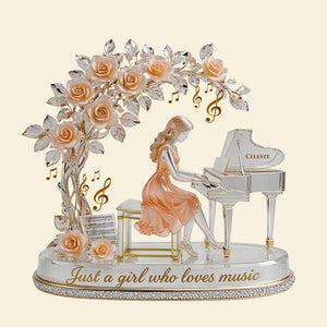 Holiday Harmony Piano Plaque – Personalized Xmas Gifts For Her 01QHDT090725-Homacus