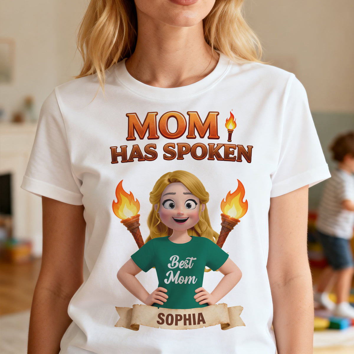 Mom Has Spoken Shirt - Personalized Gifts For Mom 04hutn230226-Homacus