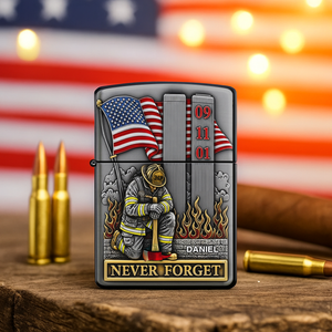 911 Firefighter Lighter - Personalized Gift For Firefighter 04TOLU060825-Homacus