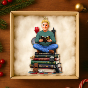 Personalized Gifts For Book Lovers Christmas Ornament 02hutn181025-Homacus