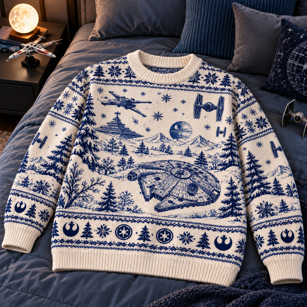 Christmas In Another World Ugly Sweater - Personalized Christmas Gifts 01nalu211026-Homacus