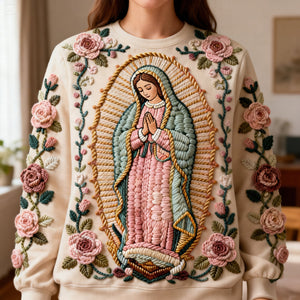 Virgin Mary 3D Sweatshirt – Personalized Gifts For Christian 04naqn221225-Homacus