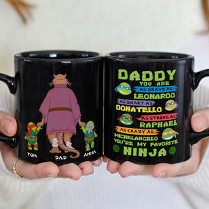 Personalized Gifts For Dad Coffee Mug Brave Smart Strong Daddy 02NATN240523-Homacus
