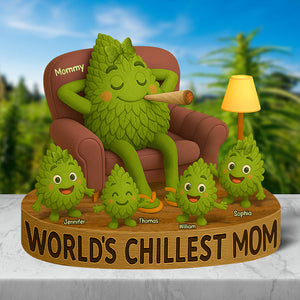 Chilling Dad - Personalized Christmas Gifts For Dad Plaque 022toqn100425-Homacus