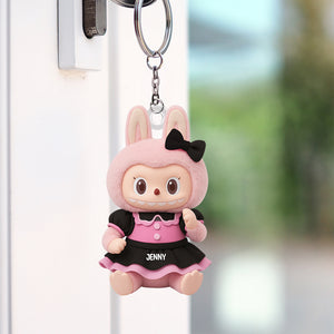 Cute Monsters Acrylic Keychain Personalized Halloween Gifts For Horror Fans 04pgtn130825-Homacus