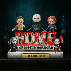 Horror Home Acrylic Plaque - Personalized Gifts For Family 05QHLU250825-Homacus