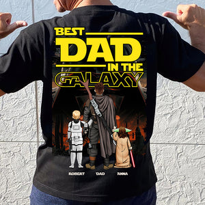 Best In The Galaxy Shirt Personalized Gifts For Dad 04XQDT040425DAHHHG-Homacus