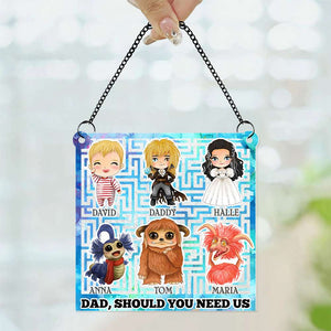 Personalized Gifts For Dad Suncatcher Ornament 03dtdt300424-Homacus