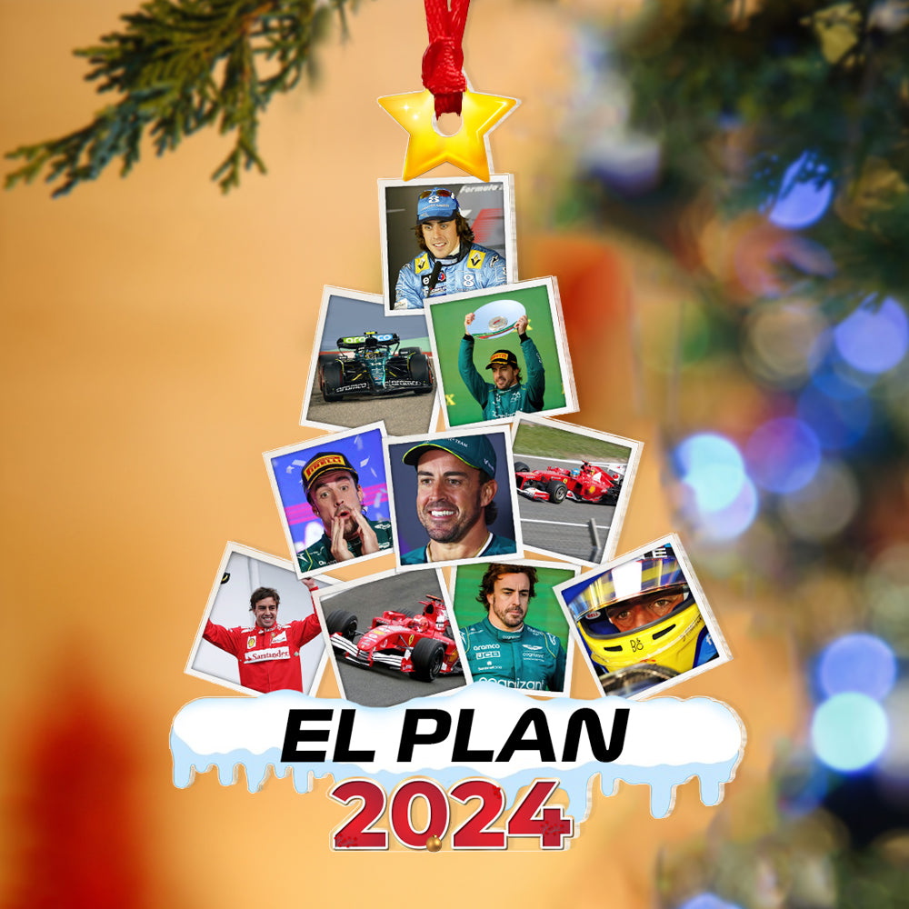 Custom Photo Gifts For Racing Fans Christmas Ornament 03hupu140824 ct141124-Homacus