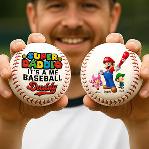 Personalized Gift For Dad Baseball - It's A Me Baseball 032OHQN090425-Homacus