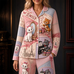 Adorable Cat Pajama Set - Personalized Gifts For Her 05hadt040926-Homacus